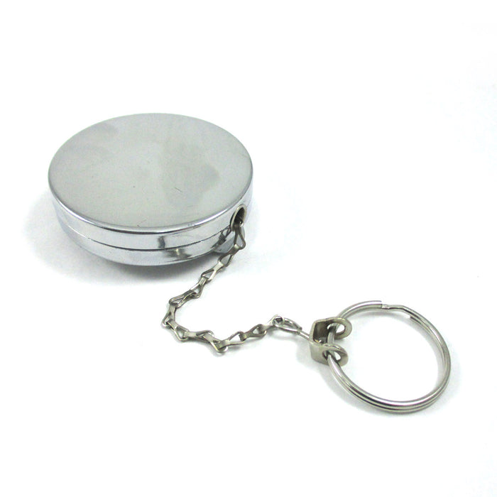 Heavy Duty Retractable 2" Pull Reel Key Chain Retractable Chain Belt Clip ID New