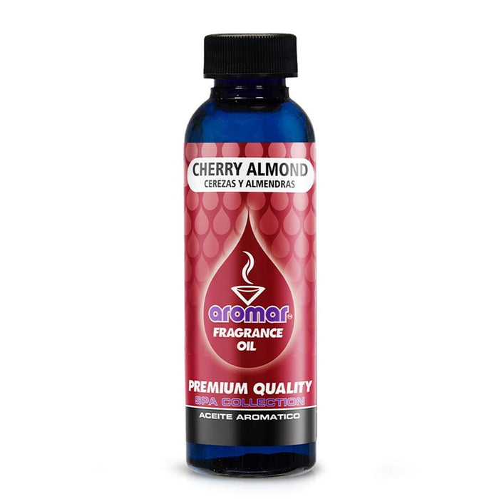 4Pc Cherry Almond Scent Fragrance Oil Aromatherapy Home Air Diffuser Burner 2oz