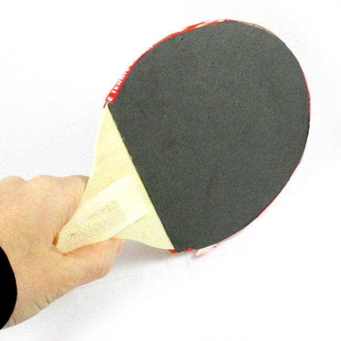 1 Pair Table Tennis Ping Pong Racket Paddle + 3pcs Balls Racquet Set Tournament