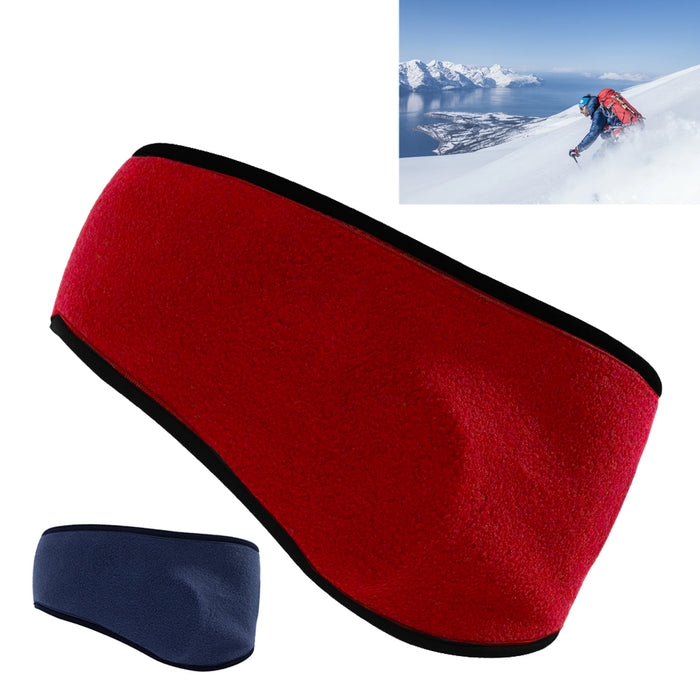 Ear Warmer Head Band Polar Fleece Ski Muffs Unisex Stretch Winter Hat Soft Sport