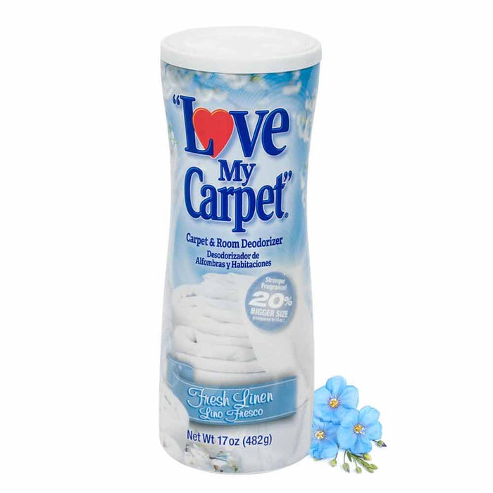 2 Bottles Fresh Linen Deodorizer Love My Carpet Room Pet Odor Eliminator 34oz