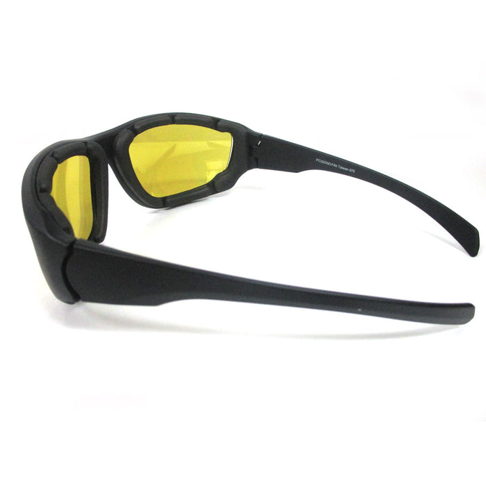 1 Wind Resistant Motorcycle Riding Sunglasses UV 400 Day Night  Foam Glasses New