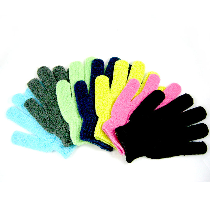 Exfoliating Glove Shower Man Women Texture Bath Body Scrub Dead Skin Spa Massage