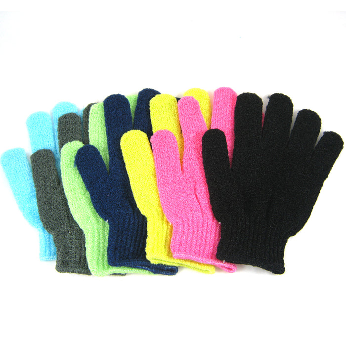 Exfoliating Glove Shower Man Women Texture Bath Body Scrub Dead Skin Spa Massage