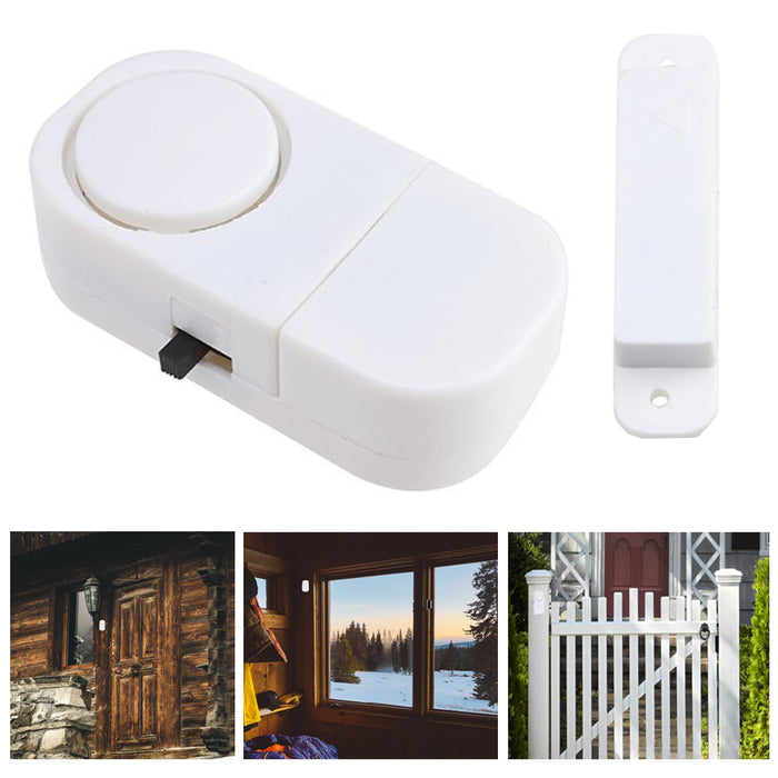 Pack of 6 Security Window Door Alarm DIY Home Protection Burglar Alert Sensor !!