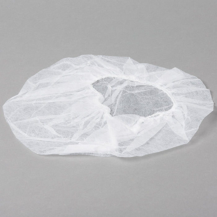 100Pc Disposable Hair Net Bouffant Caps 21" Non Woven Medical Nurse Labs Kitchen