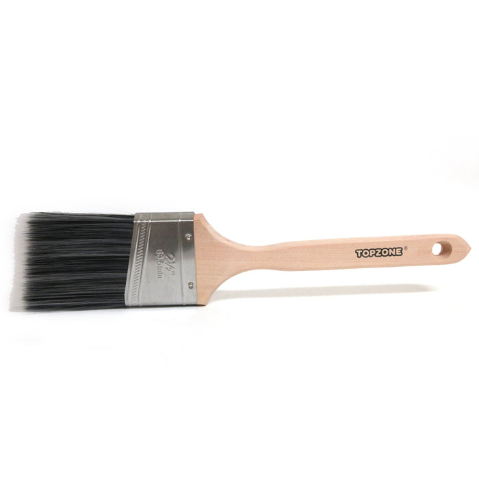 Premium 2.5" Angular Trim Paint Brush Wood Handle Wall Decor House Painting Tool