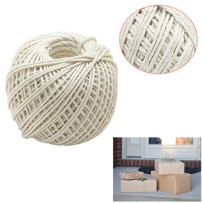 3PC Twine String 197' Cord Rope Crafts DIY Art Gift Wrap Garden Decor 591' Total