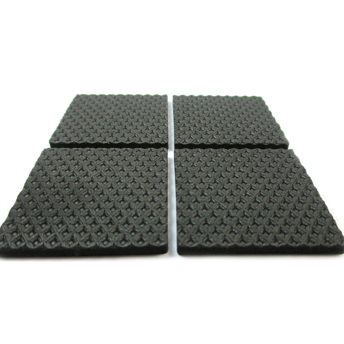 112 Heavy Duty Self Adhesive Pads Furniture Chair Floor Scratch Protectors Black