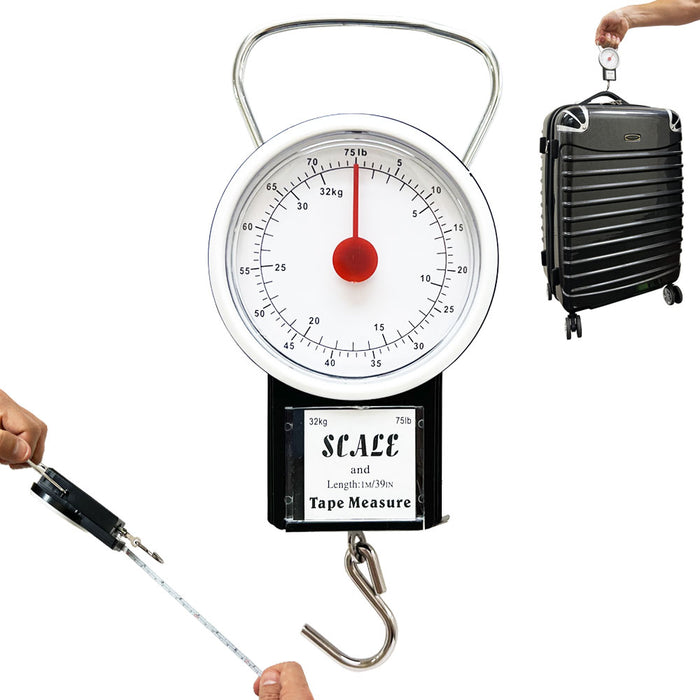 This portable luggage scale makes travel easier
