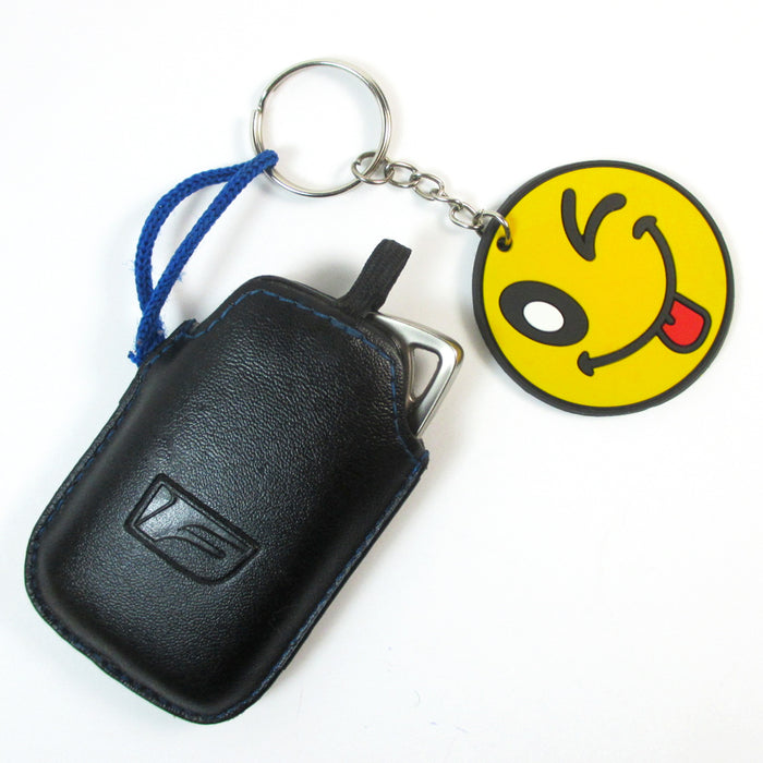 6X Smiley Face Keychain Cute Emoji Pendant Key Ring Gift Fun Phone Accessory Toy