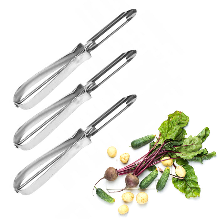 Best Promotion Stainless Steel Antislip Fruit Vegetable Potato Peeler Knife  Slicer Peel Blade Tool For Kitchen Hot Sale - Price history & Review, AliExpress Seller - Dominating Technology Co., Ltd.