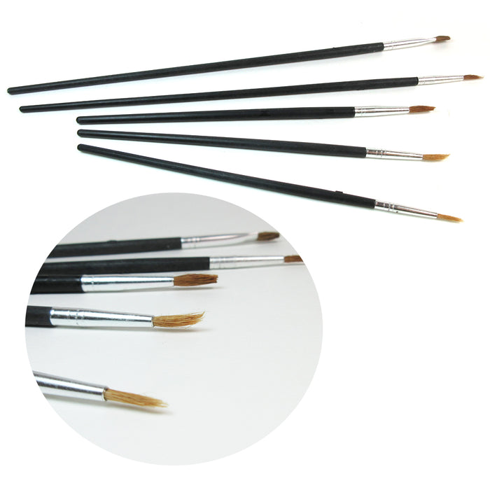 10 PC Artist Detail Paint Brush Acrylic Oil Watercolor Painting Kit Craft Supply