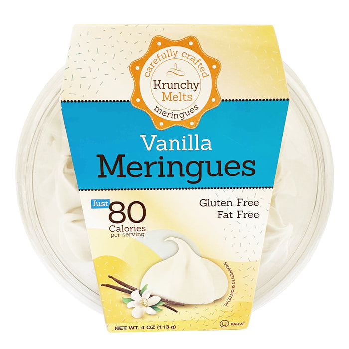 Vanilla Meringues Cookies Gluten-Free Kosher Fat-Free Party Snacks Sweets Treats