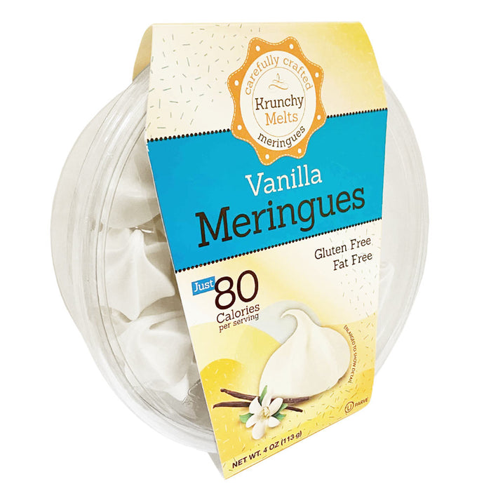 Vanilla Meringues Cookies Gluten-Free Kosher Fat-Free Party Snacks Sweets Treats