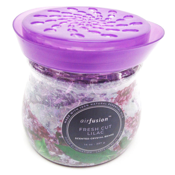 2 Fresh Lilac Scent Odor Eliminator Gel Beads Air Freshener Eliminates Odor 14oz