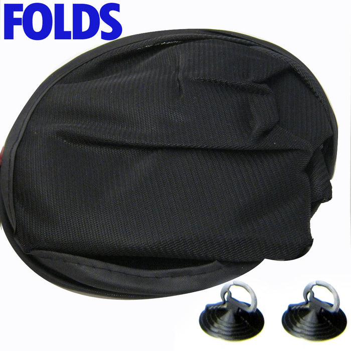 2 Sun Shade Visor Shield Side Rear Window Car Auto Mesh Screen Baby Sunscreen !