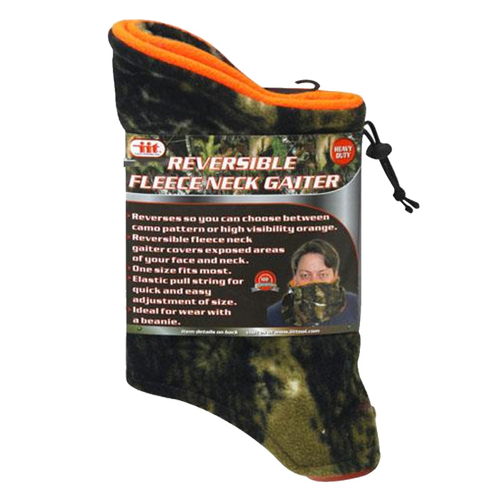 Camo Winter Fleece Neck Gaiter Polar Warmer Fleece Ski Tube Face Cover Hunting