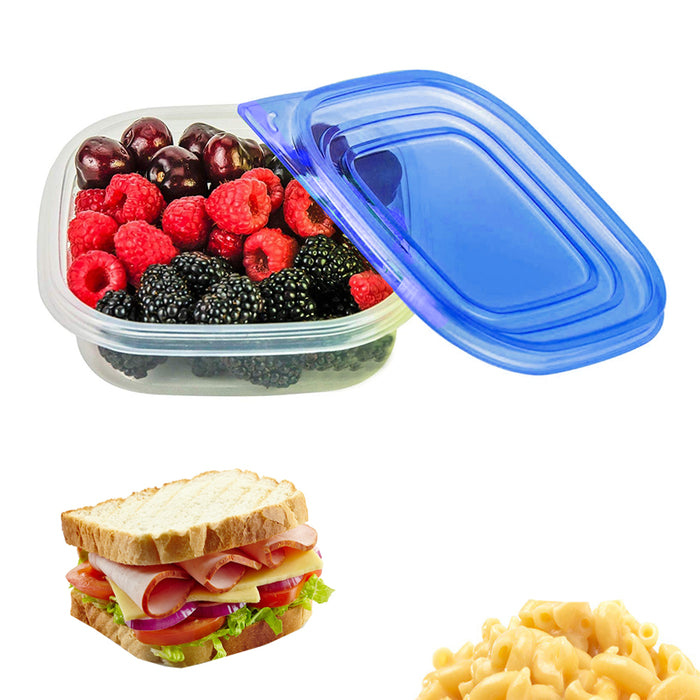 6PK Food Storage BPA Free Plastic Container Meal Prep Freezer Microwave Reusable