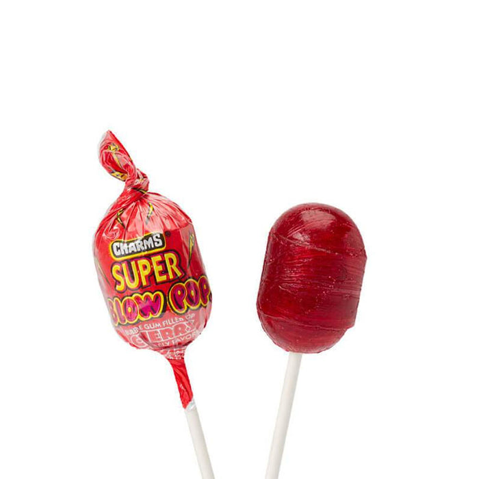 30 Pc Colorful Super Blow Pops Candy Lollipops Sour Sucker Stick Lollypops Party