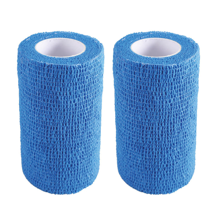 5 Yds Self Adhesive Bandage Gauze Rolls Elastic Adherent Tape First Aid 3" Wrap