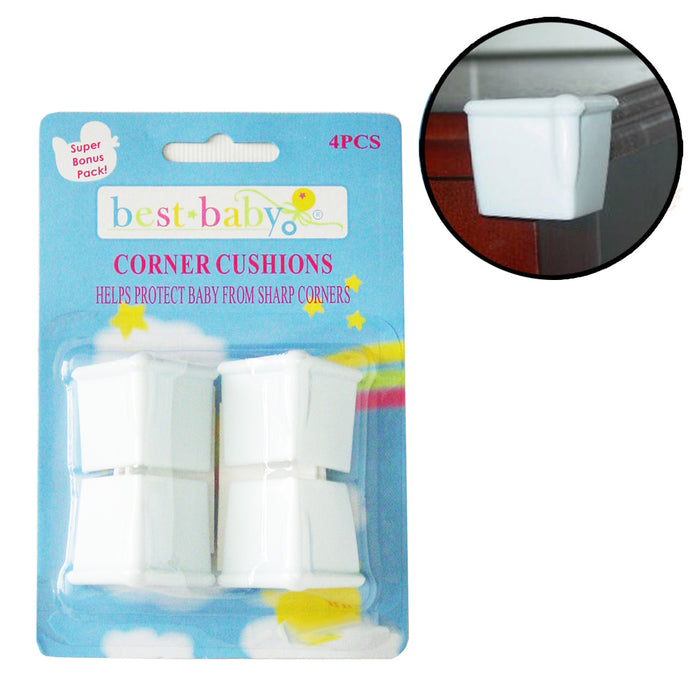 8pc Baby Proofing Corner Protectors Child Safety Table Edge Guards Bump Cushion