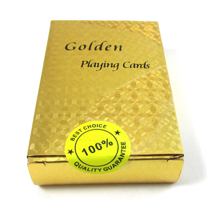 PLAYING CARDS HIGH QUALITY 24K GOLD FOIL NEWEST 100.00 BILL BENJAMIN FRANKLIN