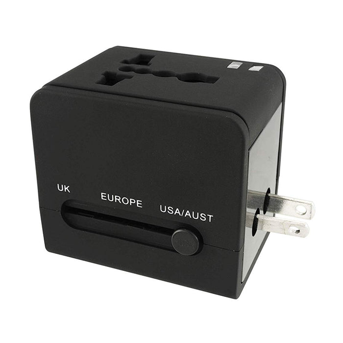 International Power Converter Travel Charger Plug Outlet Adapter Power USB Ports