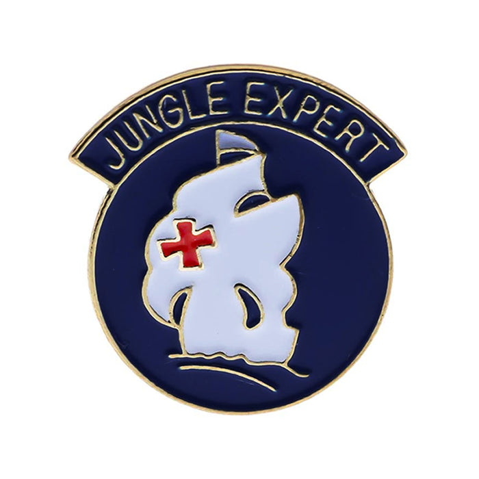 US Army Jungle Expert Lapel Hat Tie Pin Badge 1-inch Wear It Proudly Collectible