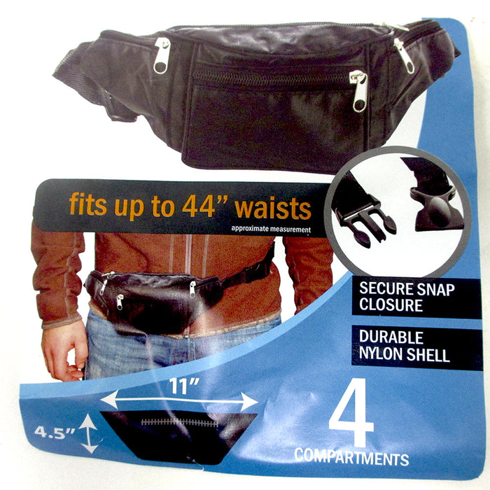 Nylon Waist Pouch Belt Bum Bag Fanny Pack Travel Sport Hip Purse Women Men New !