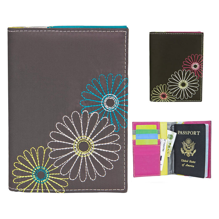 Travelon Passport Holder RFID Blocking Safe ID Slim Wallet Cover Case Anti Theft