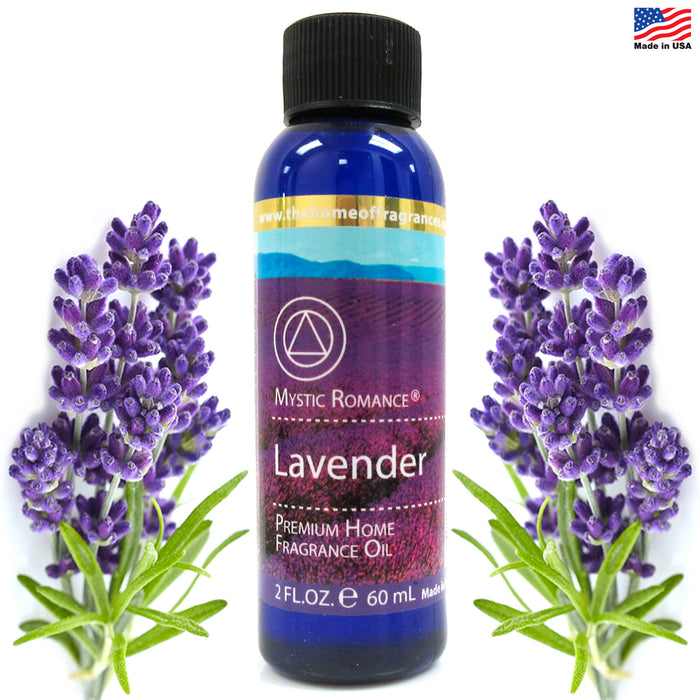 Lavender Scent Fragrance Oil Aroma Therapy Diffuser Burner Air Purifier Home 2oz