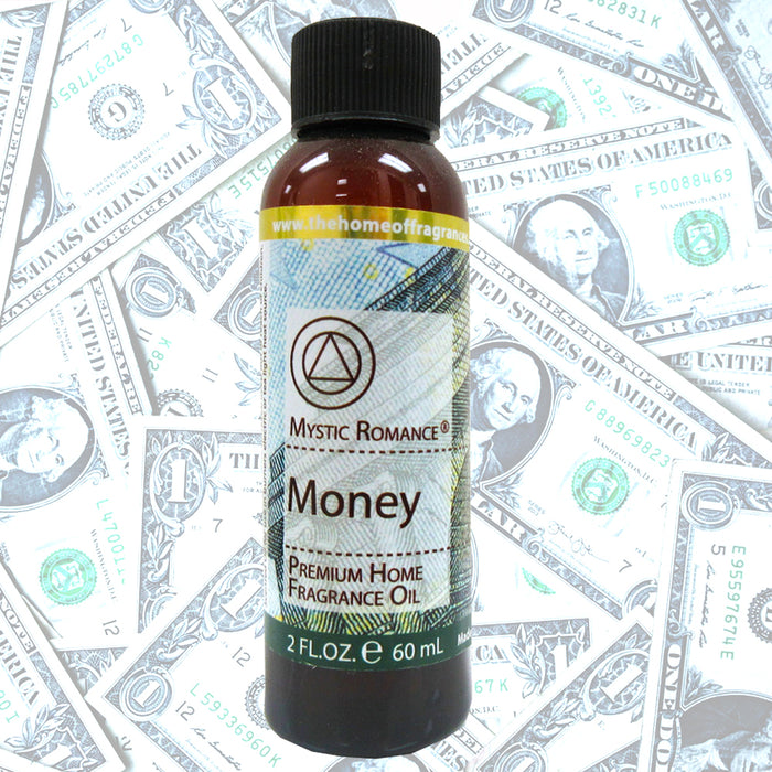 Money Fragrance Oil Aroma Therapy Scent Spa Home Air Diffuser Burner 60ML (2 oz)