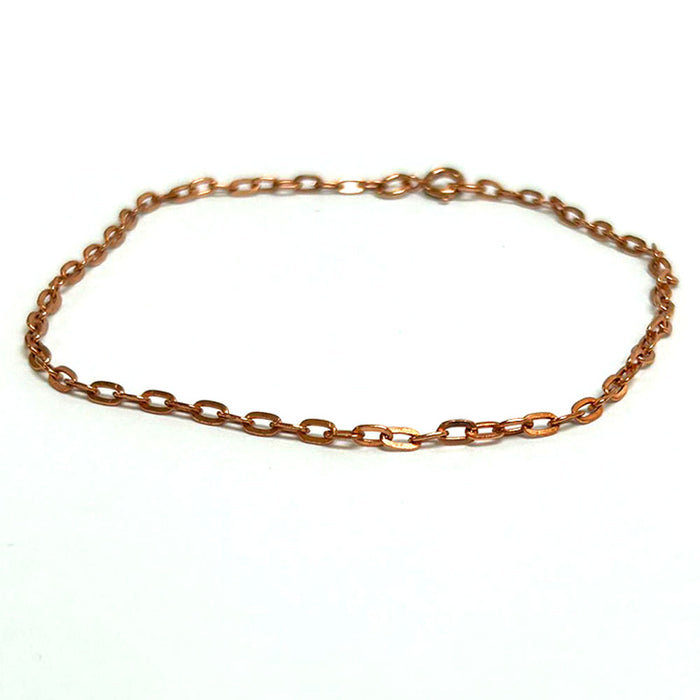 1 Pure Copper Anklet Ankle Bracelet Dainty Chain Link Jewelry Arthritis Relief