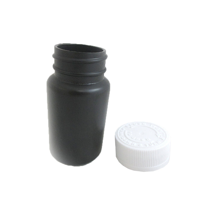 10 Empty Plastic Medicine Pill Bottles Box Case Holder Container Vitamin Drug