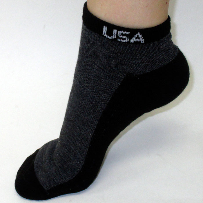 3 Pair Mens Quarter Ankle Socks Crew Women Sports Low Cut Stretchy Size 9-11