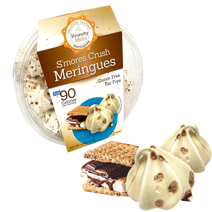 3 Pk Meringues Cookies Smores Flavor Gluten Fat Free Sweets 90 Calories Treats