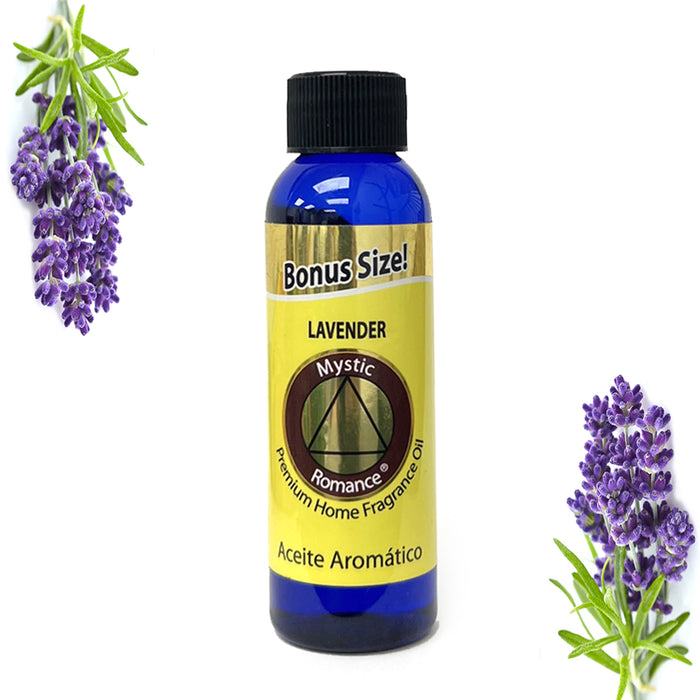 Lavender Scent Fragrance Oil Aroma Therapy Diffuser Burner Air Purifier Home 2oz