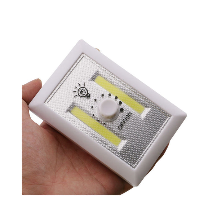 LED COB Night Light Dimmer 240 Lumen Wireless Closet Wall Room Battery Operated