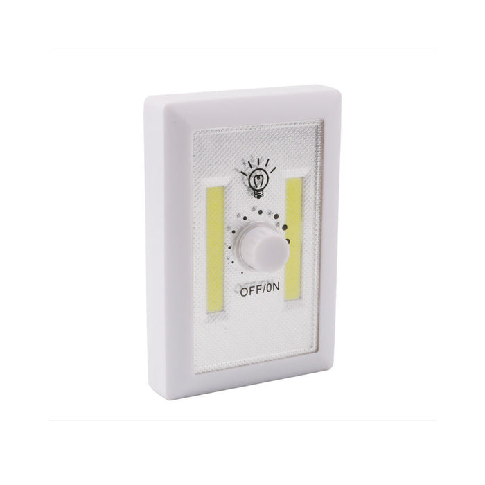 LED COB Night Light Dimmer 240 Lumen Wireless Closet Wall Room Battery Operated