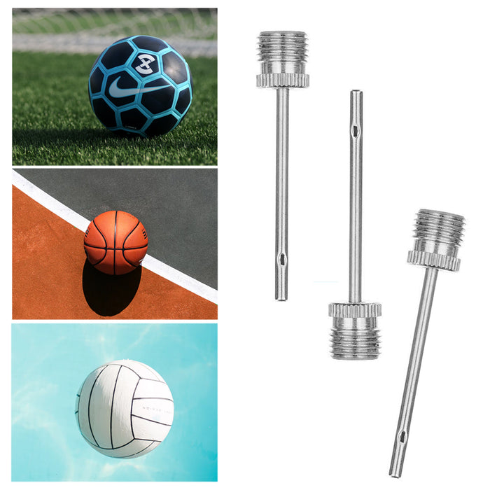 30PCS Air Pump Inflator Needle Set Basketball Football Soccer Sports Adapter Pin