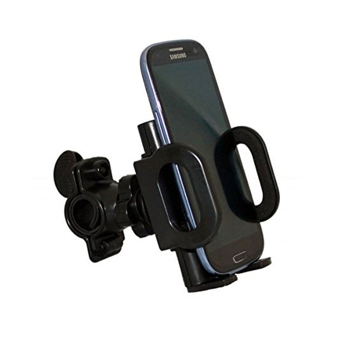 Bicycle Cell Phone Holder Mount Universal Rotating Handlebar Bike GPS Cellphone