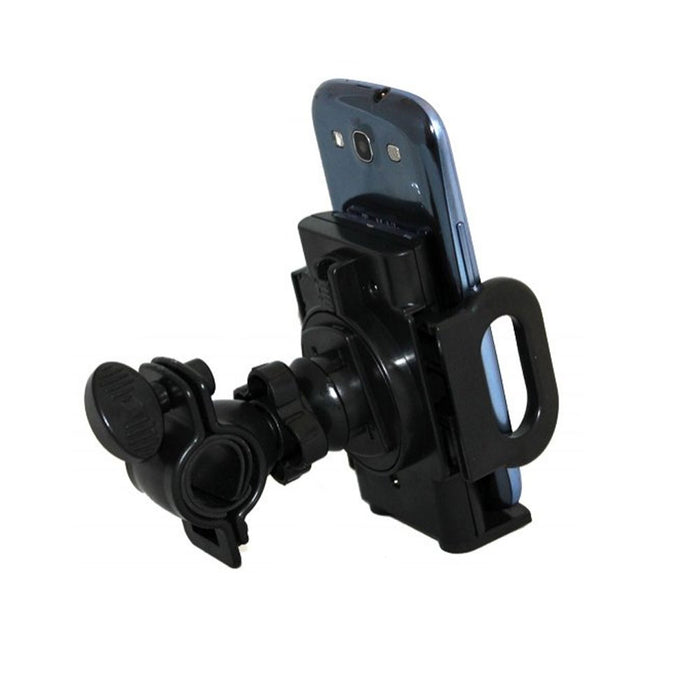 Bicycle Cell Phone Holder Mount Universal Rotating Handlebar Bike GPS Cellphone