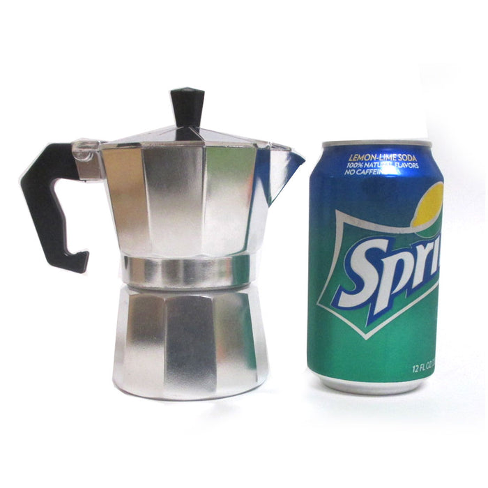 Stove Top Espresso Cuban Coffee Maker pot Cappuccino Latte 3 Cup Cafetera Cubana