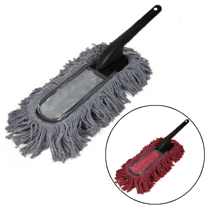 Super Car Cleaning Duster Home Auto Wax Treated Microfiber Plastic Handle Brush