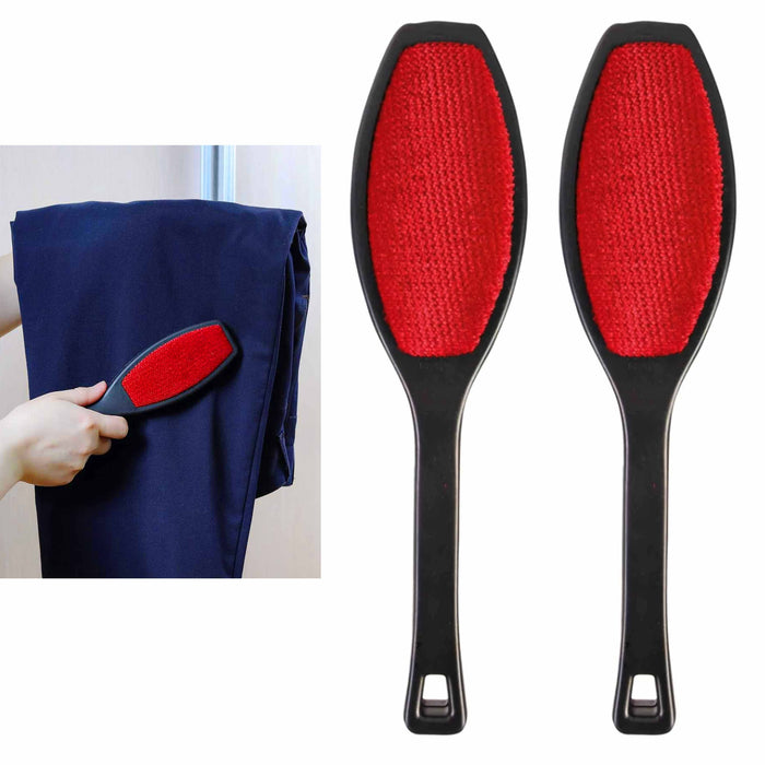 2 Pc Magic Lint Brush Double Sided Fabric Fuzz Shaver Clothes Pet Hair Remover