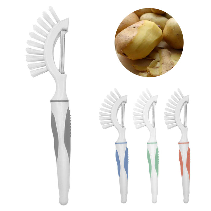 1 Pc Vegetable Cleaning Brush Potato Peeler Shred Scrub Fruit Cleaner Scrubber