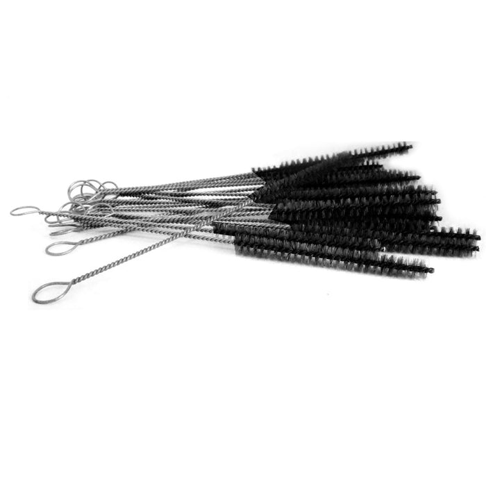 2 x Straw Cleaner Straw  Chenille Stems Pipe Stick Metal Cleaning Brush Limpia Bombilla 2 UNITS ships from USA