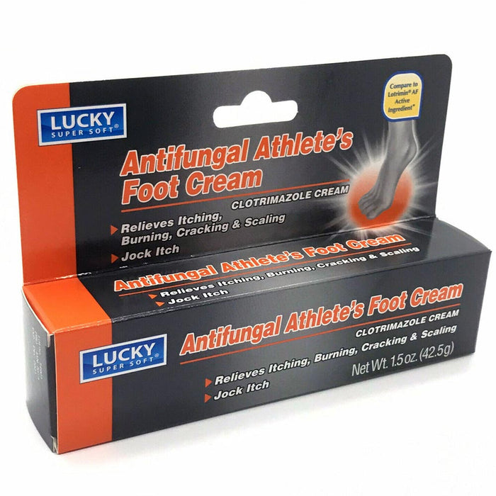 Antifungal Athlete's Foot Cream Treatment Jock Itch Ringworm Itching Anti Fungus