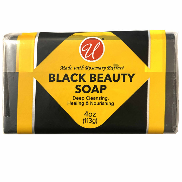 12 Pc Bulk Beauty Bars African Black Soap Natural Rosemary Extract Skin Care 4oz